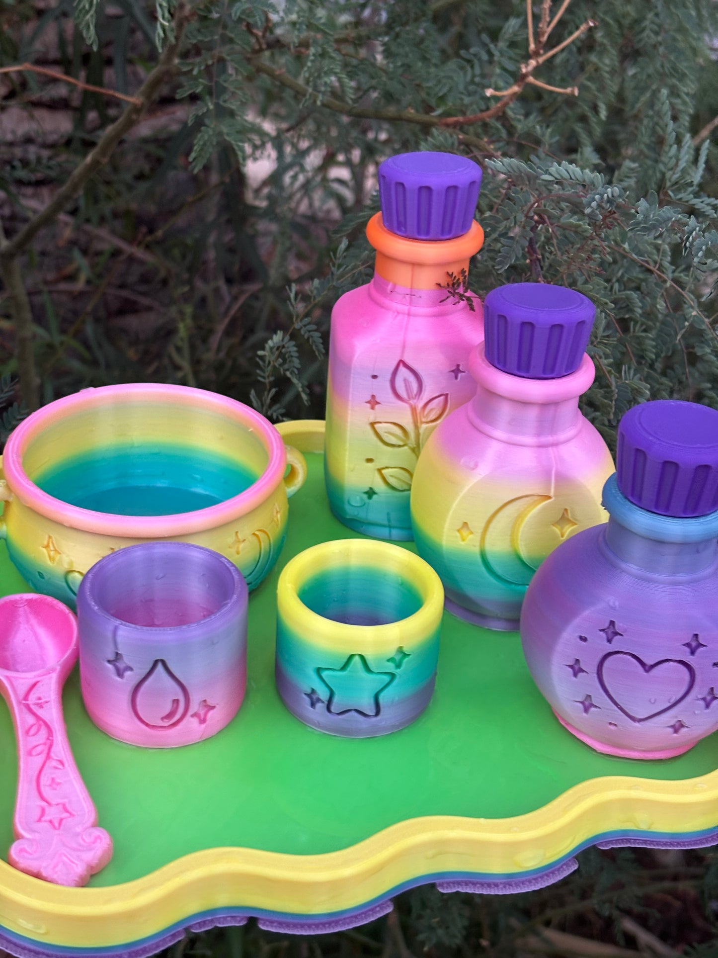Witches brew potion playset