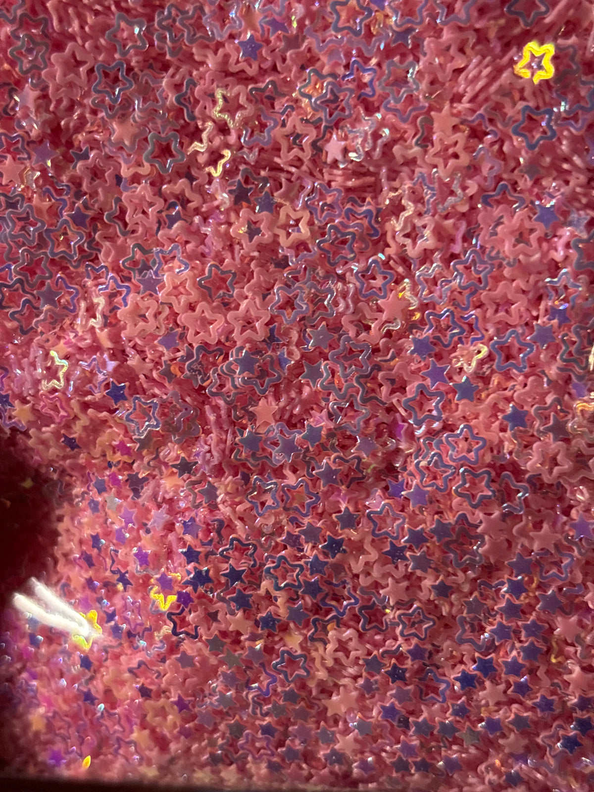 Pvc pink stars