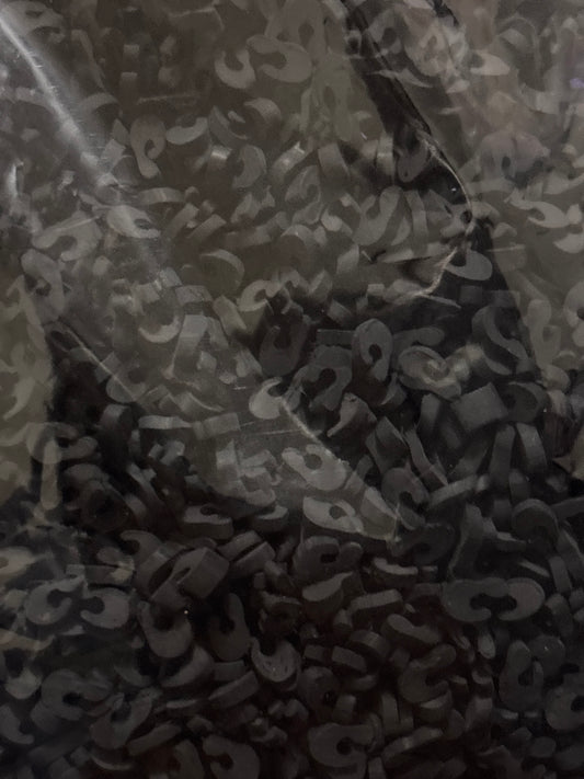Cheetah clay black