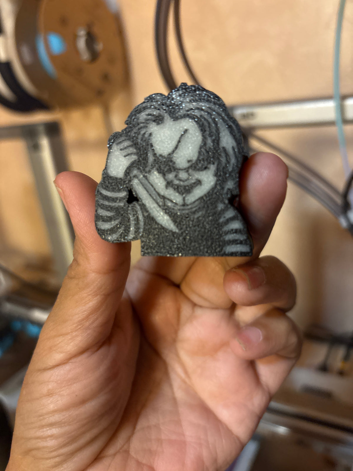 Chucky Strawtopper 10mm glow in dark