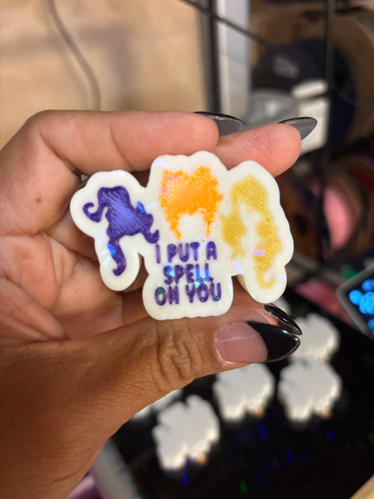 I put a spell on you 10 mm strawtopper holographic