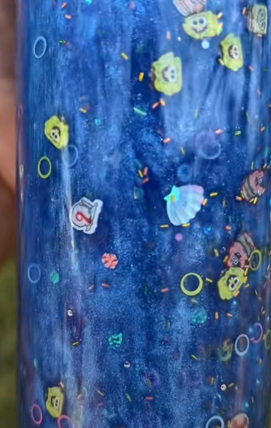 Sensory bottle character theme