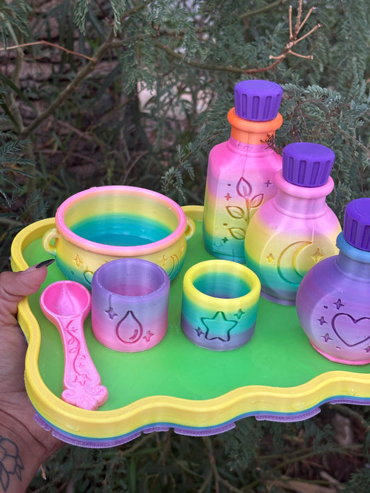 Witches brew potion playset